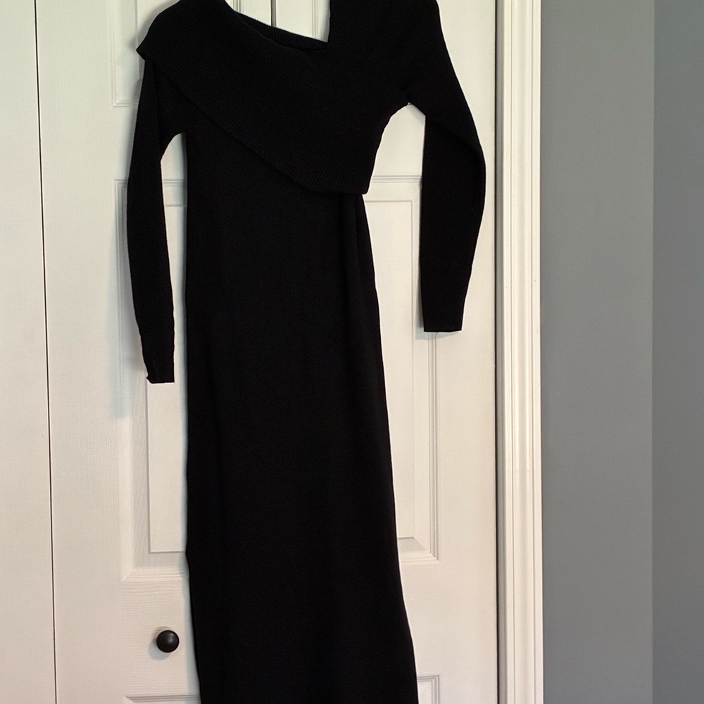 Line & Dot Sylvie Midi Sweater Dress - Picture 3 of 7